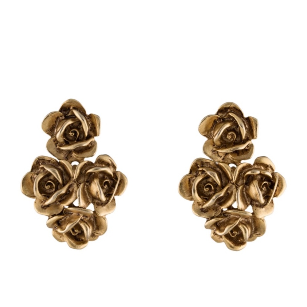 Oscar de la Renta earrings
